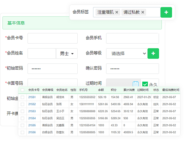 如何管理越来越多的会员呢？